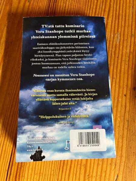 Ann Cleeves-Nousuvesi pokkari Tammela - изображение 3