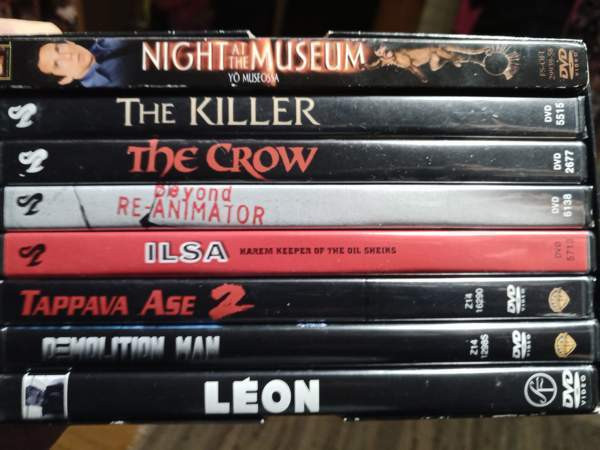 dvd elokuvia Kontiolahti - valokuva 1