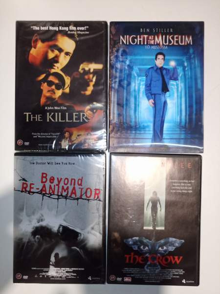 dvd elokuvia Kontiolahti - valokuva 2