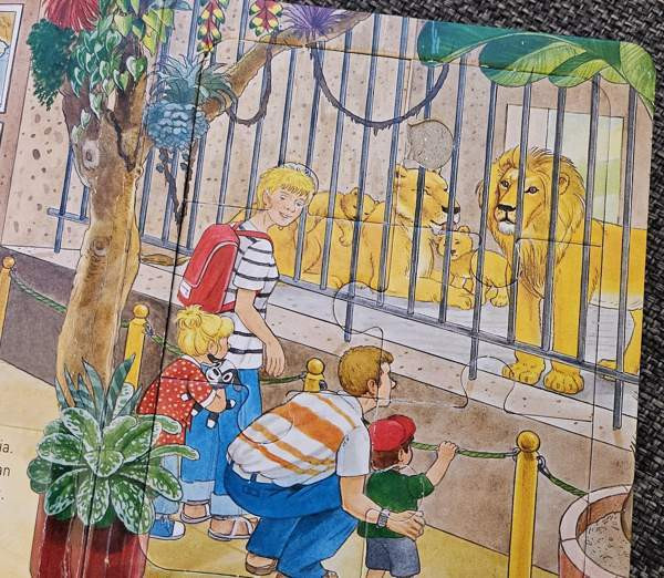 Eläintarha palapelikirja (sis. 6 eri palapeliä), 3+ Espoo - photo 2