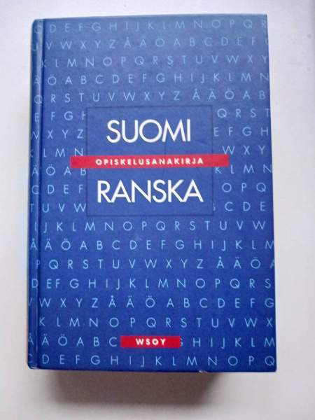 Suomi-Ranska opiskelusanakirja WSOY Helsinki - photo 1