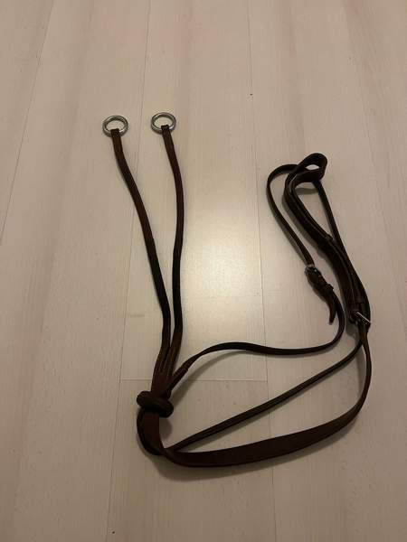 Ruskea nahkamartingaali extra-pitkä, koko full Helsinki – foto 1