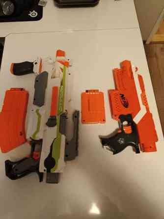 Nerf Modulus ja Nerf Stryfe Elite Jyvaeskylae