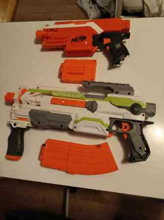 Nerf Modulus ja Nerf Stryfe Elite Jyvaeskylae