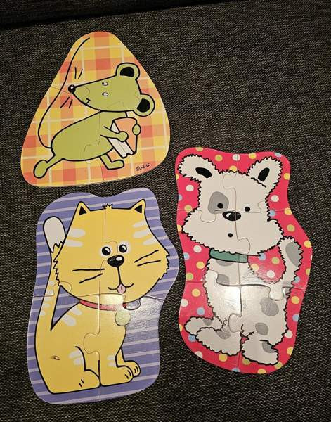 Vilac puinen palapeli (sisältää kolme eri palapeliä), 2+ Espoo – foto 2