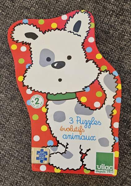 Vilac puinen palapeli (sisältää kolme eri palapeliä), 2+ Espoo – foto 1