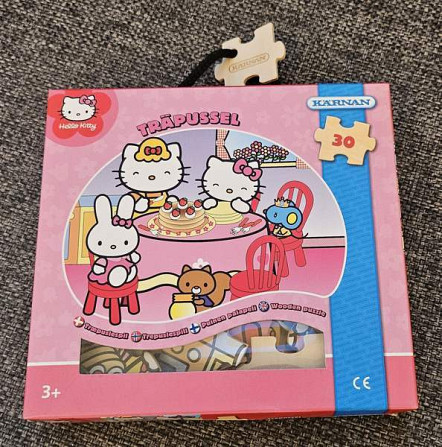 Kärnan Hello Kitty puinen palapeli (30 palaa, 3+ Espoo - photo 1