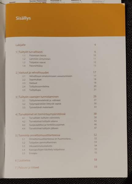 Ryhdyttäessä tulitöihin oppikirja, ISBN 9789517976220 Оулу - изображение 3