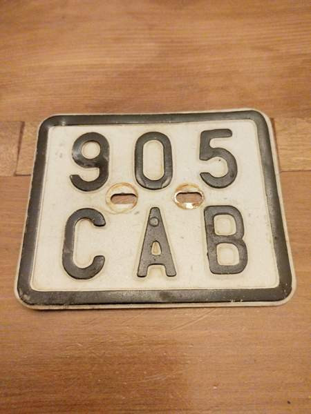 Vanha mopon rekisterikilpi Alavus - изображение 1