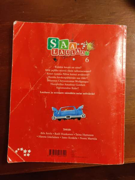 Saa laulaa 6 ja (Olin laulukirja myyty) Kajaani - valokuva 2