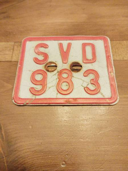 Vanha mopon rekisterikilpi Alavus - изображение 1