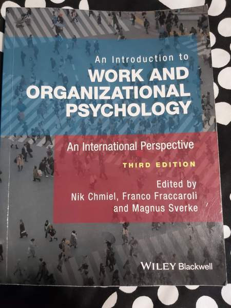 Työ - ja organisaatiopsykologia kirja Sastamala - photo 1