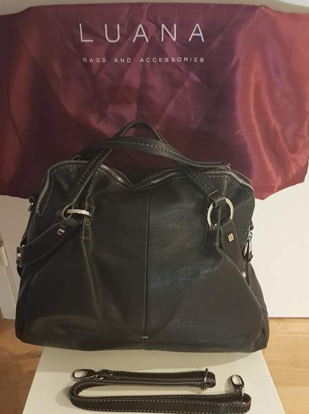 Nahkalaukku, Luana, uudenveroinen Helsinki - valokuva 3