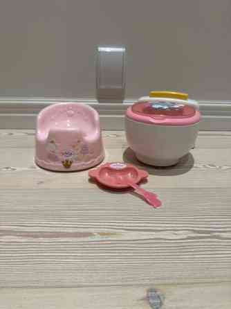 Baby Born WC-pönttö+potta+ruokasetti Oulu