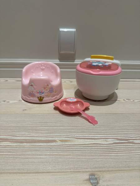 Baby Born WC-pönttö+potta+ruokasetti Oulu – foto 1
