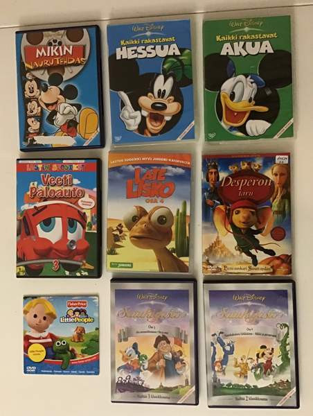 Lasten DVD-elokuvia Янаккала - изображение 1