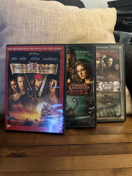 Pirates of the Caribbean Three-movie collection Jyvaeskylae – foto 1