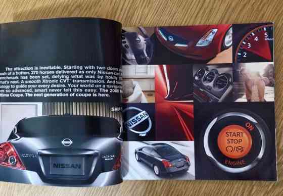 Nissan Altima Coupe -esite 2007 Турку