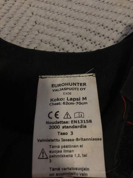 Turvaliivi, koko Lapsi M Рахе - изображение 3