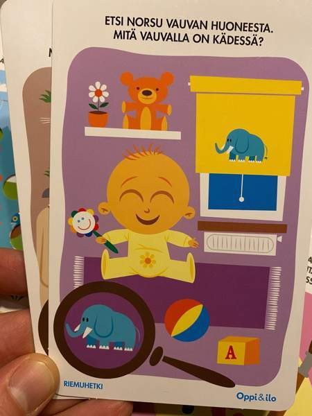 Oppi&Ilo Riemuhetki puuhakortit Коувола - изображение 1