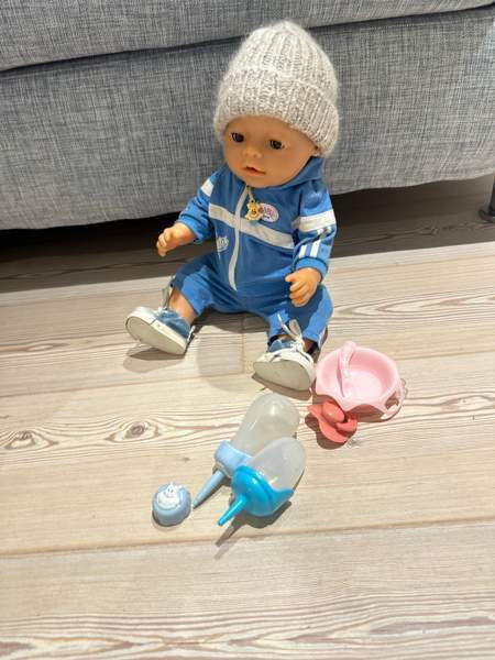 Baby Born -nukke +tarvikkeet Oulu – foto 1