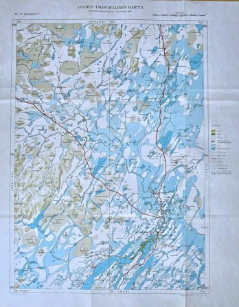 Vanhoja karttoja Espoo – foto 1