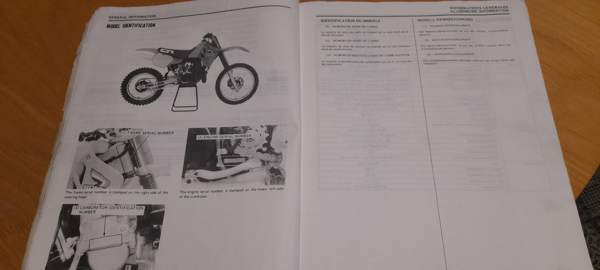 Honda cr 500 r -84 korjausopas Joensuu - valokuva 2