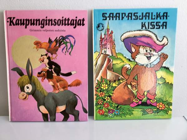 Kirjat: Kaupunginsoittajat  ja  Saapasjalkakissa Oulu – foto 1