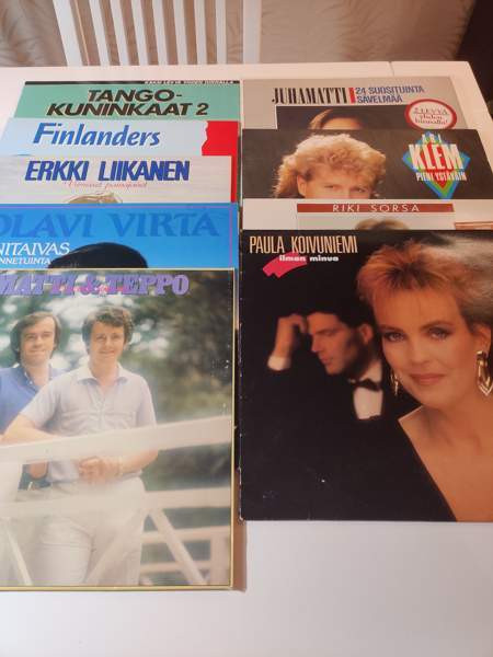 Matti ja Teppo Paula Koivuniemi Riki Sorsa kotim. LP Nakkila - photo 1