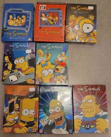 Simpsons kaudet 4-8 ja 10-12 Porvoo