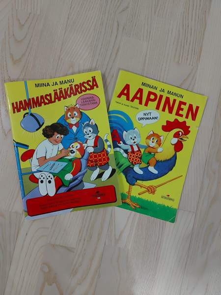 Miina ja Manu kirjoja 2kpl Тампере - изображение 6