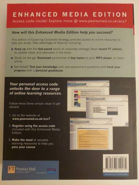 Exploring Corporate Strategy – Johnson, Scholes & Whittington Espoo - valokuva 3