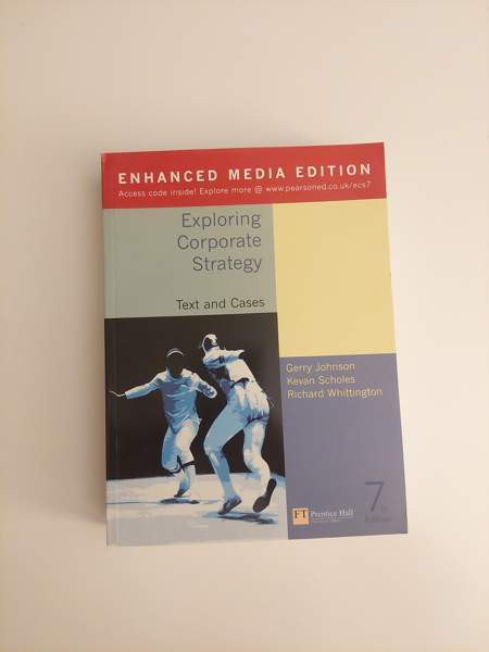 Exploring Corporate Strategy – Johnson, Scholes & Whittington Espoo - valokuva 1