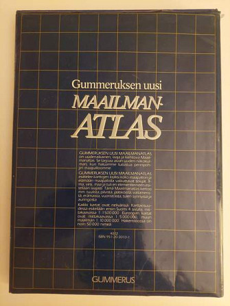 Gummeruksen Uusi Maailman Atlas (1988) Espoo - valokuva 3
