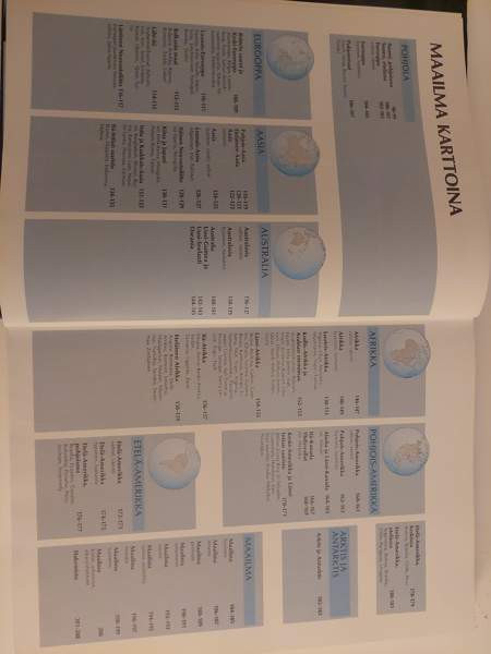 Gummeruksen Uusi Maailman Atlas (1988) Espoo – foto 5