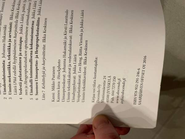 Uimaopetuksen käsikirja ja CD-levy Helsinki – foto 3