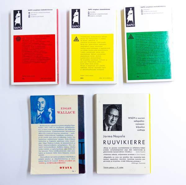 Vanhoja pokkareita 50-80 -luvuilta. 32 kpl Oulu – foto 5