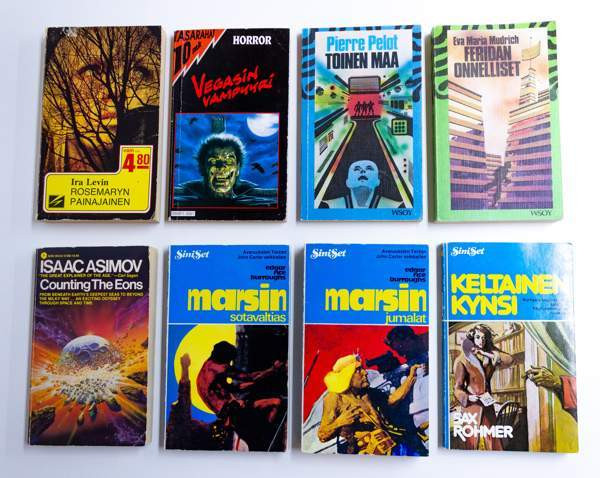 Vanhoja pokkareita 50-80 -luvuilta. 32 kpl Oulu – foto 8