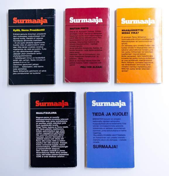 Vanhoja pokkareita 50-80 -luvuilta. 32 kpl Oulu – foto 3