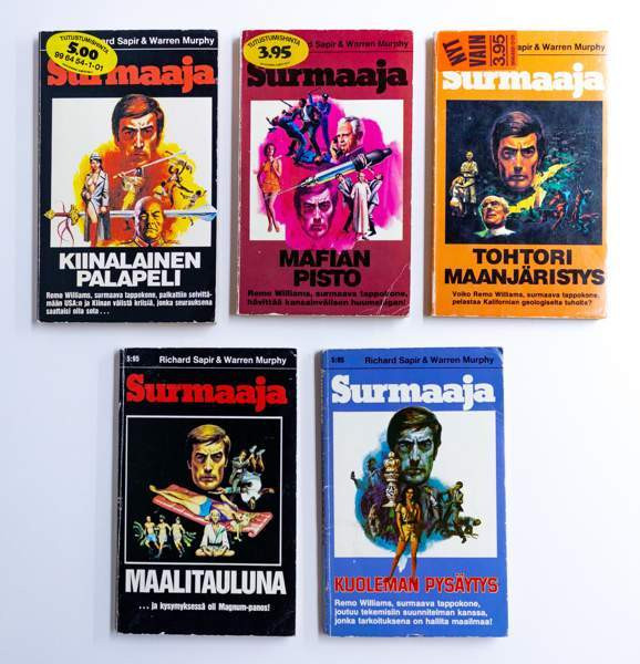 Vanhoja pokkareita 50-80 -luvuilta. 32 kpl Oulu – foto 2