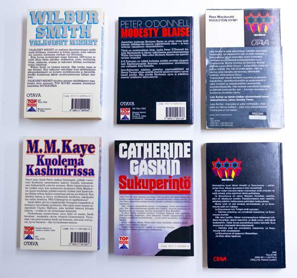 Vanhoja pokkareita 50-80 -luvuilta. 32 kpl Oulu – foto 7