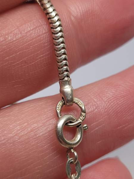 925/830 hopea vuorikristalli kaulakoru Turku - valokuva 4