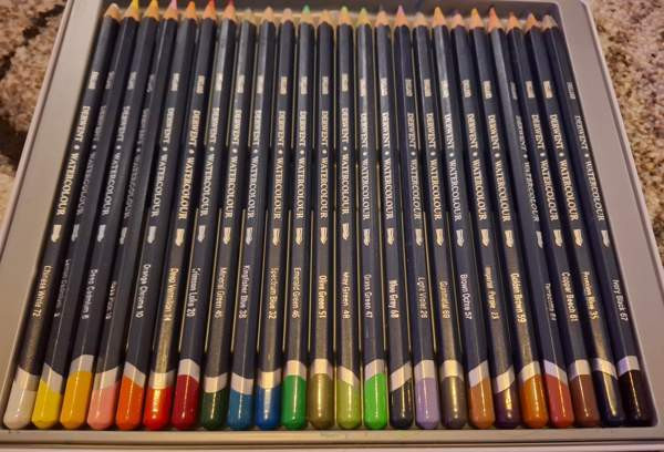 Akvarelli värikynät ja lehtiö vihkonen Helsinki - изображение 7