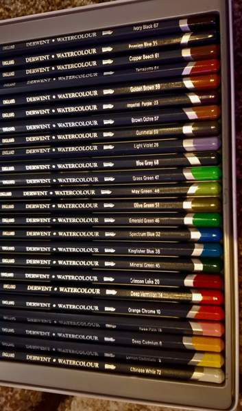 Akvarelli värikynät ja lehtiö vihkonen Helsinki - изображение 5