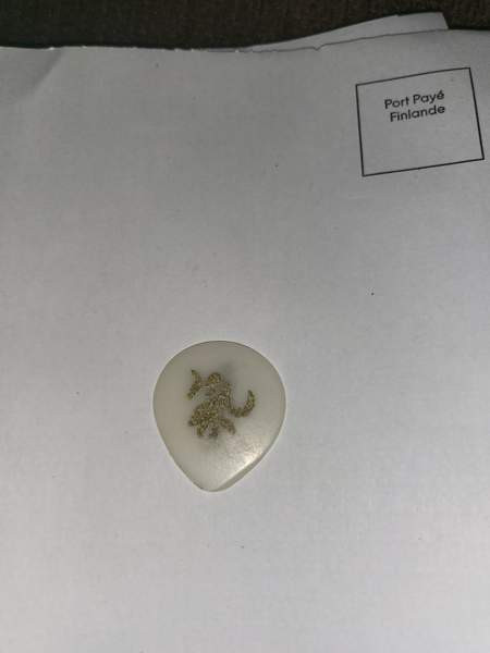 Akira Takasaki (Loudness) plektra Pieksämäki - изображение 1