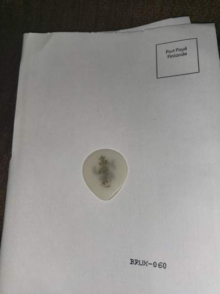 Akira Takasaki (Loudness) plektra Pieksämäki - изображение 2