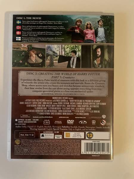 Harry Potter dvd Oulu – foto 2