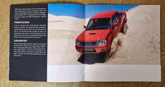 Nissan Transportbilar -esite 2006 (ruotsi) Turku