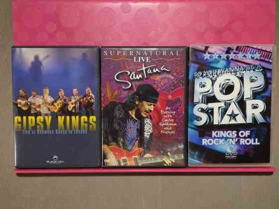 Santana, Gipsy Kings ja Karaoke Kings of Rock 'n' Roll musiikkivideot Лаука