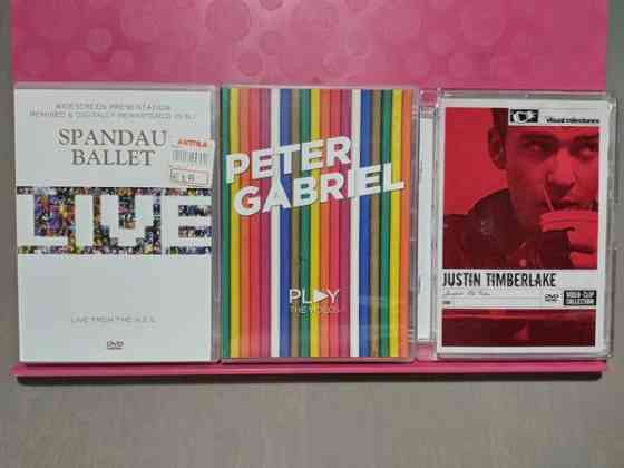 Peter Gabriel, Spandau Ballet ja Justin timberlake musiikkivideoita Laukaa